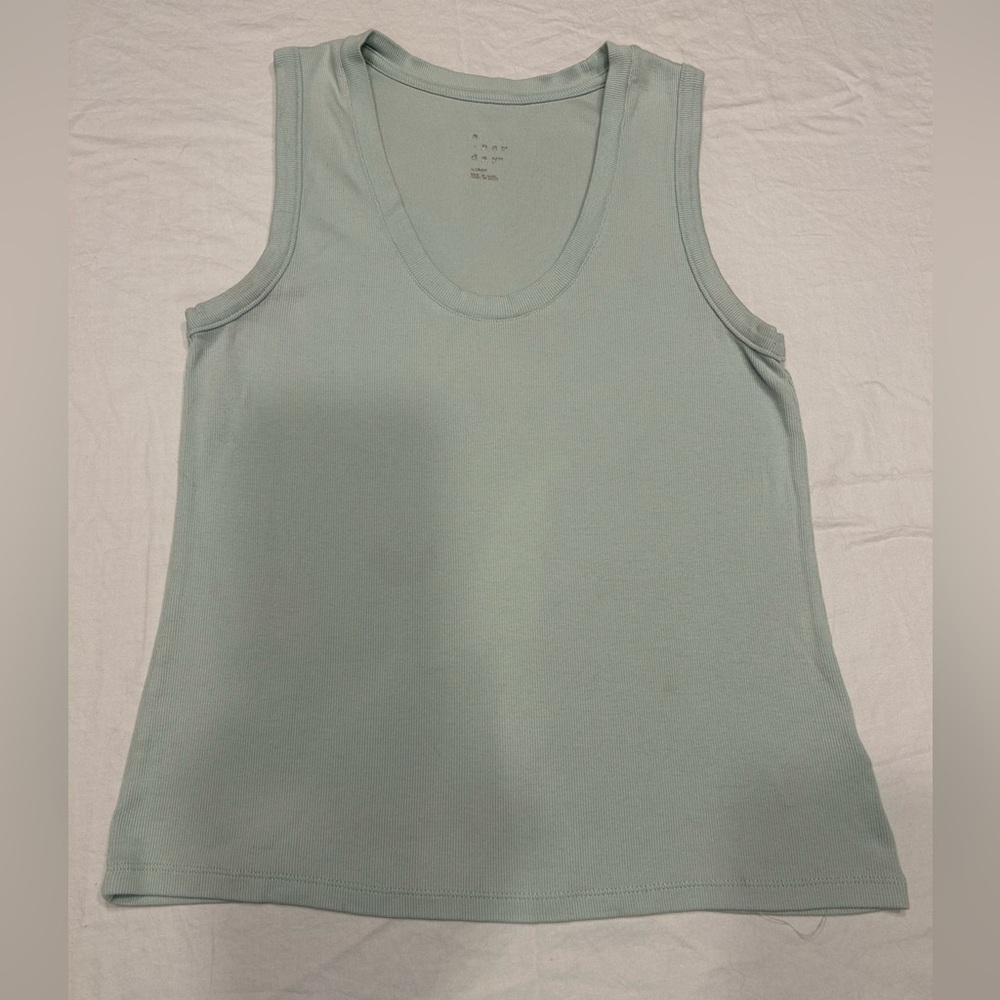 a new day Women's Ribbed Tank Top in Mint